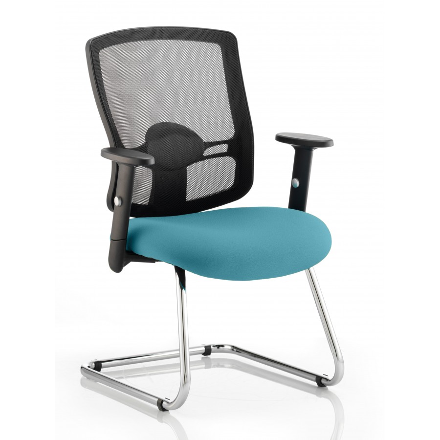 Portland Mesh Bespoke Cantilever Boardroom Chair